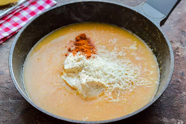 суп-пюре с плавленным сыром рецепт фото 7
